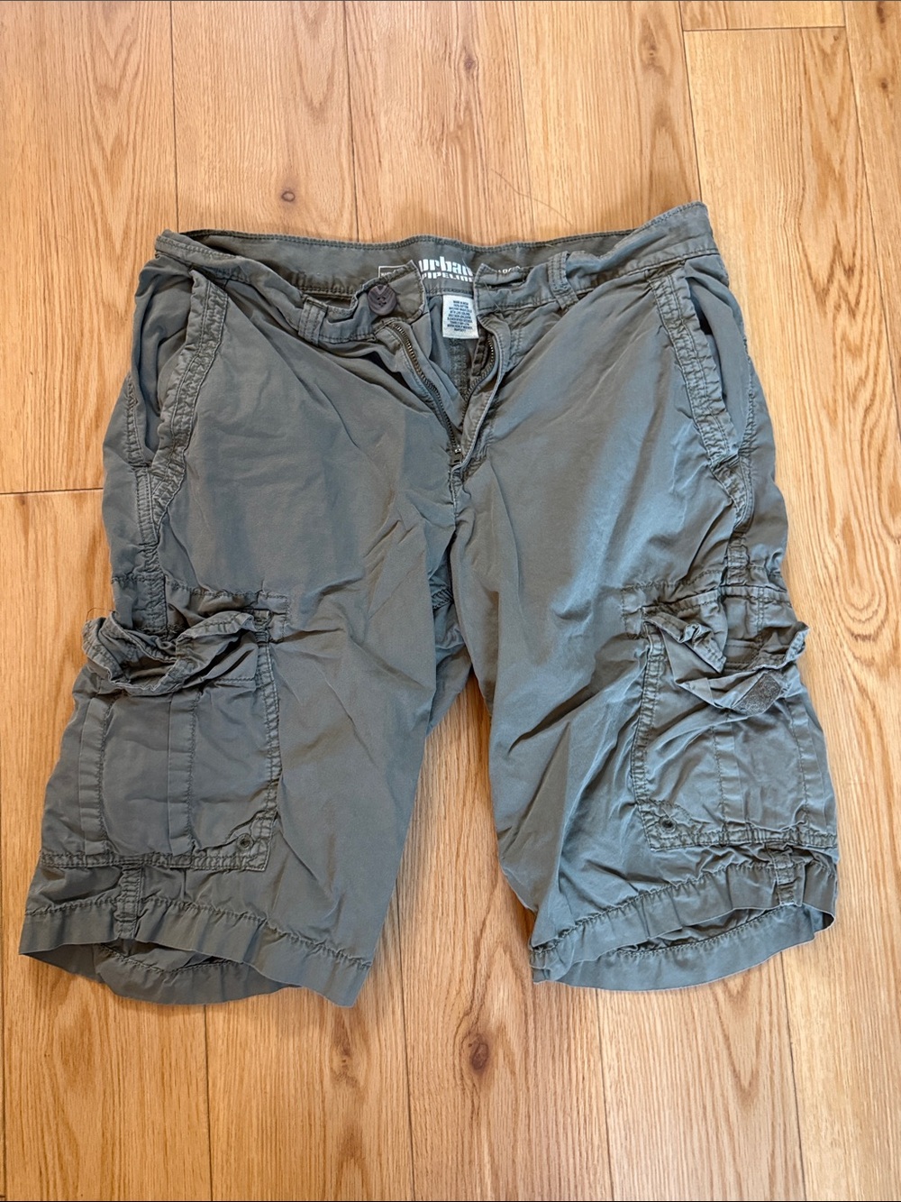 urban pipeline Olive Green Men's Cargo Shorts